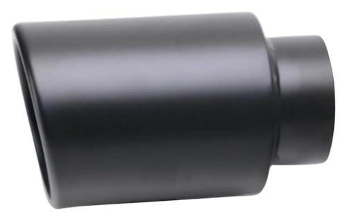 Silenciador de coche modificado para renovar escapes oxidados con punta de acero de 102mm