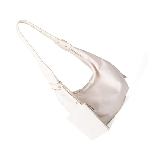 Sac à bandoulière en nylon léger pour femme avec grand compartiment