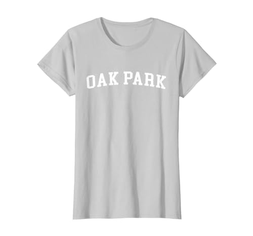 Oak Park T-Shirt, Women, Silver Grey, Medium