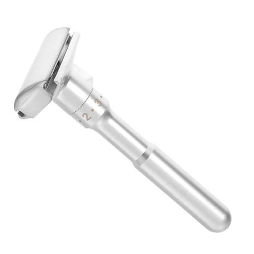 WRITWAA Maquinilla de Afeitar Manual T con Diseño Vintage Cuerpo de Zinc Duradero Cortadora de Cabello y para y