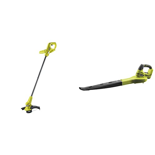 RYOBI - Coupe-Bordures/Dresse-Bordures 18V One+ - Ø Coupe 23cm - Ø Fil 1 x 1,6mm - Utilisations Travaux de Finition, Bordures de Massifs et Bas de Talus &...