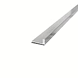 ウォール コーナー ガード、アルミニウム タイル トリム、長さ 98 インチ、90° トリモールド L 成形ステンレス スチール コーナー ガード付き (Color : Silver, Size : H 8mm)