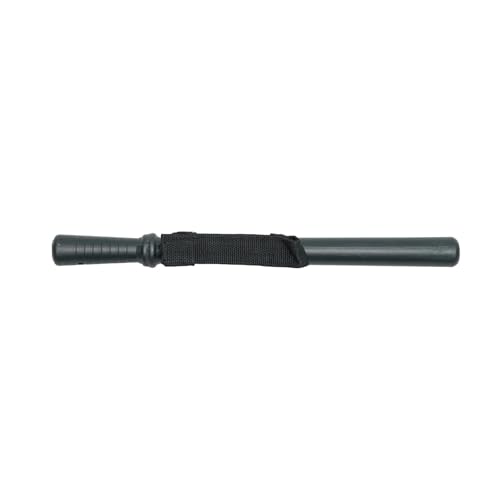 Image of Plastic Lightweight Durable Stick with Textured Grip for Security Guards, Animal Deterrent, Theatrical Prop | Black Colour 54 Cm