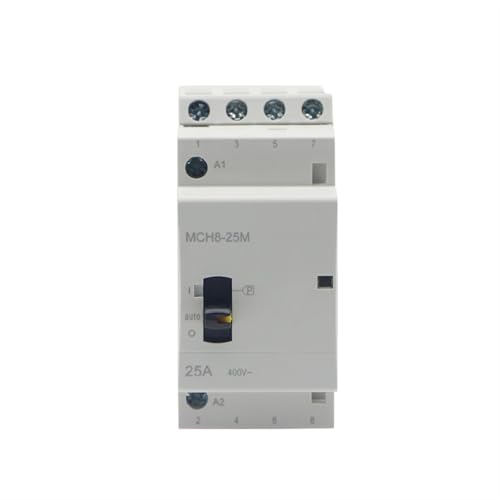 Contacteur modulaire 25A 220V 230V 50/60HZ rail Din MCH8-25M 4P