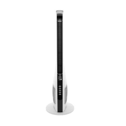 Ventilador Torre 110 Cm - Praxis Eletrodoméstico - 127v Branco/Preto