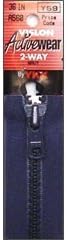 YKK Vislon 2 Way Separating Zipper 36 Navy