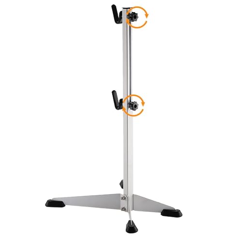 Image of Byzieir Bike Repair Stand - Bike Floor Stand - Portable Maintenance Mechanic Work Racks Home for Road Bikes Garage Parking