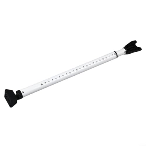 Barra di sicurezza per porta regolabile, telescopica, per porta d'ingresso, porta scorrevole, sistema di protezione per casa e ufficio, 59-125 cm