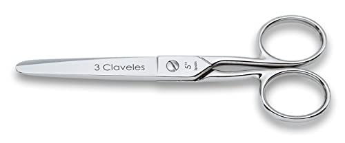 3 Claveles 44 Tijera Dependiente 5', 12.5 Cm, Gris