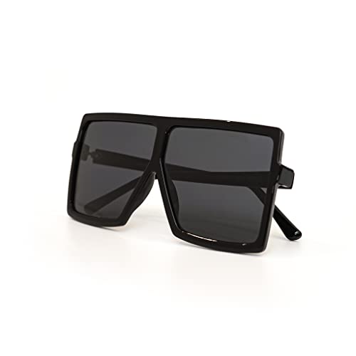 Oversized Square Sunglasses for Women Men Polarized UV Protection,Trendy Fashion Shades Designer Style VF7203