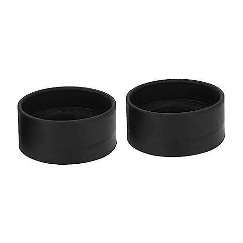 SEWACC Versatile Microscope Accessories 2 Pack Rubber Eye Cups Eye Shields for Observation
