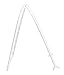 Whitmor Spacemaker Folding Drying Rack, Freestanding Indoor Clothes Dryer, Space Saving Compact Design, 6