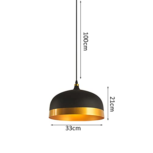 Lustre industriel LED LETURE pour harmoniser l'éclairage de chambre - 4