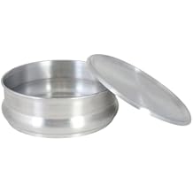 A-to-Z Supply ALDP048 Dough Pan, 48 oz., Stackable, Aluminum