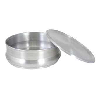 A-to-Z Supply ALDP048 Dough Pan, 48 oz., Stackable, Aluminum