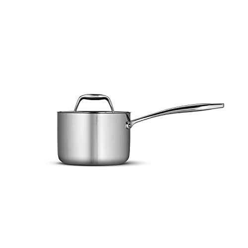 image for Tramontina Signature Tri-Ply Clad Stainless Steel 1.5-Quart Sauce Pan 