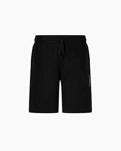 EMPORIO ARMANI Bermuda Court pour Homme, Noir, M