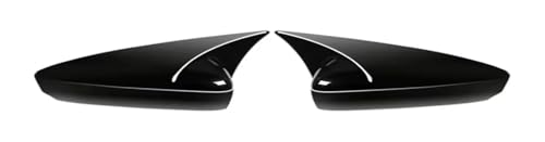 �h�A�E�B���O�~���[�v���e�N�^�[ �p 3 �A�N�Z�� 2019-2023 �ԗp �o�b�N�~���[ �T�C�h�~���[�J�o�[ �E�B���O�L���b�v �O���h�A�n�E�W���O�V�F�� �g�����X�e�b�J�[(With Horn Black)