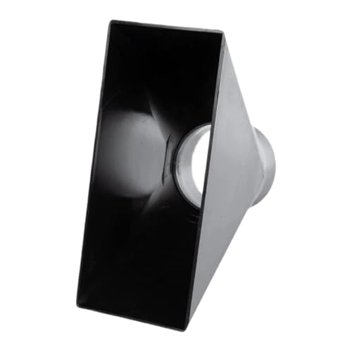 LOVIVER Accessorio per collettore di polvere con connessione sicura, design a imbuto largo, strumento da officina, alte prestazioni per tubo flessibile da 100