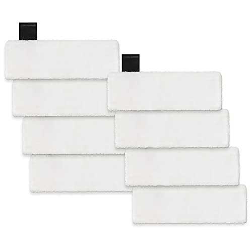 Funnytime Lot de 8 chiffons en microfibre compatibles avec les nettoyeurs vapeur Karcher EasyFix SC2, SC3, SC4, SC5 Cover