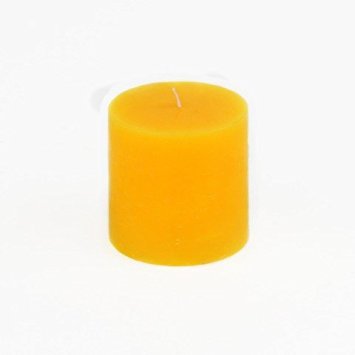 Pale Yellow Pillar Candle 3