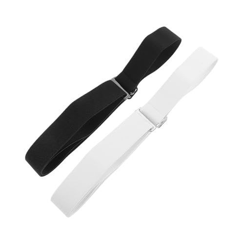 DEARMAMY 2 Piezas Cintura Elástica Invisible Cinturón De Mujer Pantalones Pantalones Para Hombres Mujeres Cinturones Para Jeans Niñas Cinturón Niñas Pantalones Cinturón Bandas Elásticas