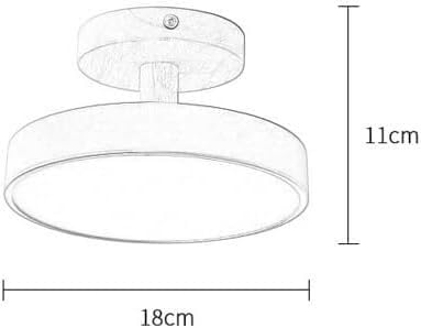 Plafonnier LED moderne automatique pour sécuriser le couloir sombre - 2