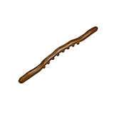 SOLUSTRE Punti Trigger Strumento di Massaggiatore Manuale Manuale Fascia in Legno Fascia Massaggio Rullo Guanto Gua Sha Massaggio Bastone in Legno ROTANG Asta per Rilassamento Giornaliero