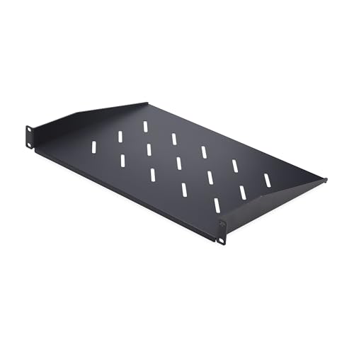StarTech.com Estante 1U Ventilado Voladizo para Rack - Bandeja para Rack - Profundidad de Montaje 30,48cm - 11,3kg