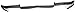 Evan-Fischer Bumper Filler Front Retainer Primered compatible with Chevy Caprice 86-90 Front Bumper Filler Center