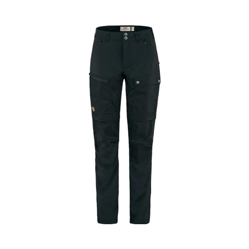 Fjällräven Damen Abisko Midsummer Zip Off Hose, Black, 34