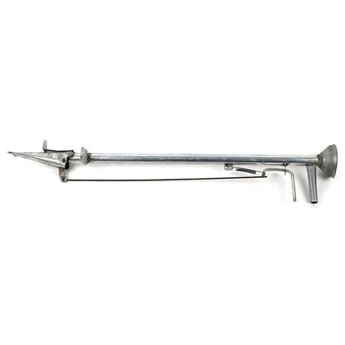 HEIDOUHEI Manual Garden Seeder Shank Planter Seedling Bulb Planting Tool Rustproof Vegetable Metal Handheld Sowing Dispenser Stainless for Corn Beans Cotton Peanut 2 PCS