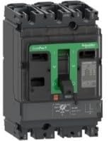 Schneider Electric ComPacT NSX, Leistungsschalter MCCB 3-polig, 100A, Fest