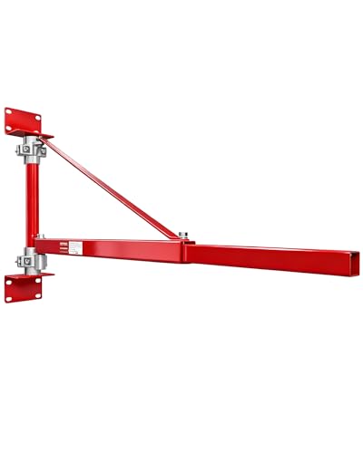 Wall Mount Jib Crane with Adjustable Swing Arm