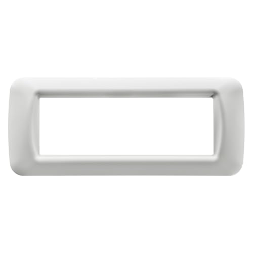  Gewiss Placca Top System In Tecnopolimero Finitura Lucida Bianco Nuvola (GW22506-6 Moduli)