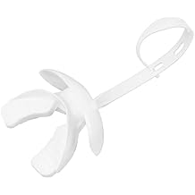 Number-one Mouth Guard Sports Lip Guard Protector, Food Grade TPR Adults and Youth Mouthguard Football Mouthpiece with Helmet Strap, Gum Shield for Boxing, Rugby, Hockey and Other Impact Sport White