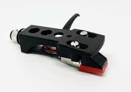 ReadyWired Black Headshell with Cartridge Stylus for Numark TT-1625, TT-1520, TT-100, TT-i, TT-1, TT-2, TT-X1, TT-X USB, TT-1600, TT-1610, TT-1910