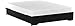 South Shore Step One Platform Bed with 2 Drawers, Queen with Storage, Pure Black