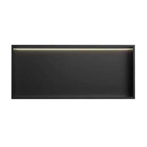 LED-Duschlichtstreifen, Edelstahl-Wandregal (4000 K), ideal für Badezimmerbeleuchtung und Dekoration, modern, stilvoll, einfache Installation