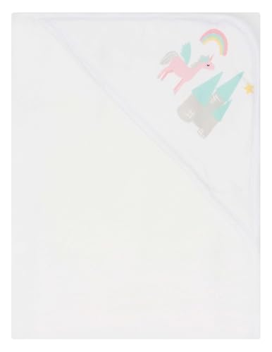 Image of Hooded Baby Towels 3-Pack - Soft Baby Bath Towels with Hood for Newborns & Toddlers, Baby Hooded Towel Set, 30 inch x 26 inch (Baby Unicorn)