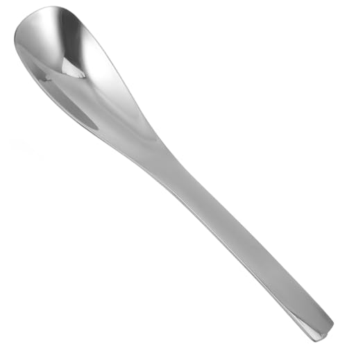 PRETYZOOM Dessert Spoon Ice Cream Spoon for Beverages Cakes and More Lightweight Multipurpose for Home Restaurants and Cafes