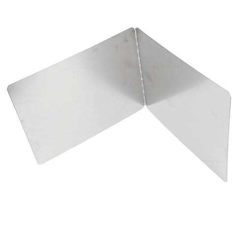 Stove Grease 2 Sided Heat Stick Coating Stainless Steel Stove Splatter Guard for Kitchen 30x30x30cm / 11.8x11.8x11.8in. Design:. Left. The. or. as. Items. on. by. Sided. (40x40x30cm /