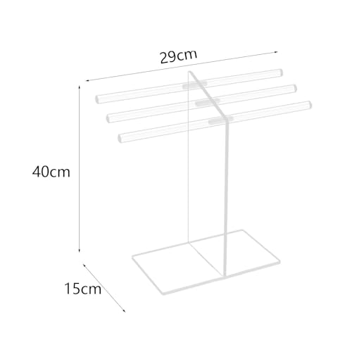 Gain de place optimal avec le porte-serviettes en forme de T moderne - 5