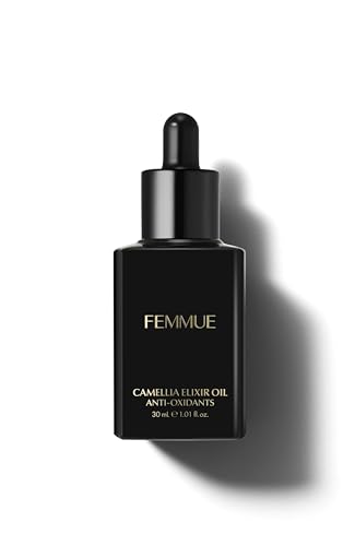 FEMMUE Camellia Elixir Face Oil | Hydrating & Anti-Aging Lightweight Facial Oil | Fortifies Skin Barrier | Infused with Camellia Floral Extracts | Korean Beauty Skincare
