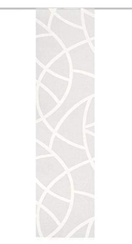 HOME WOHNIDEEN Schiebegardine CASSÉ, Scherli, 245x60cm, wollweiß