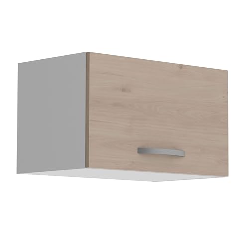 Miroytengo Módulo Cocina Superior EKO Pequeño 1P Roble Jackson y Blanco 60x36 cm