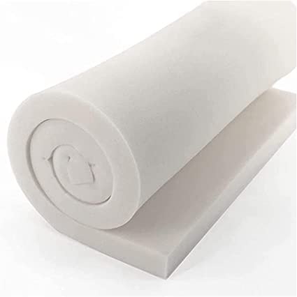 Hoja de 100 x 200 x 200 x 2 cm de altura, T20, de espuma y poliuretano expandido de 20 densidades (blanco)