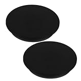 Garneck 2pcs Heat Resistant Silicone Tube End Caps, Round Silicone Stoppers for 4-inch Inner Diameter Pipes,