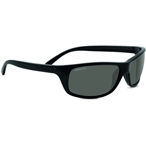 Serengetti BORMIO Shiny Black -Saturn Polarized Smoke