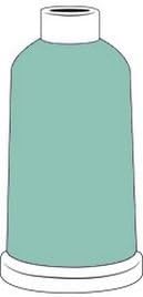 Madeira Rayon Embroidery Thread 1100yd Spool BLUE GREEN Color: 1195